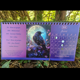 2025 Metaphysical and Moon Phase Altar Calendar