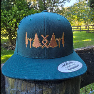 Rune Forest Snapback Hat