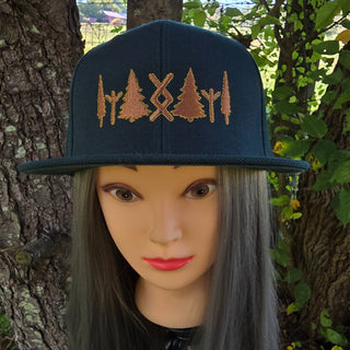 Rune Forest Snapback Hat