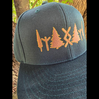 Rune Forest Snapback Hat