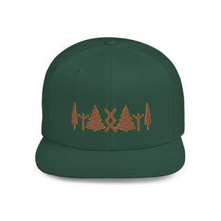 Rune Forest Snapback Hat