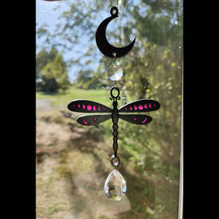 Celestial Dragonfly Window Ornament