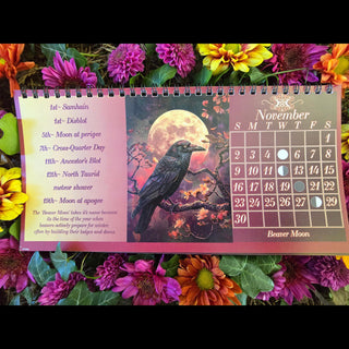 2025 Metaphysical and Moon Phase Altar Calendar