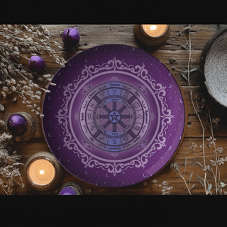 Witch's Wheel of the Year Dinner Plate