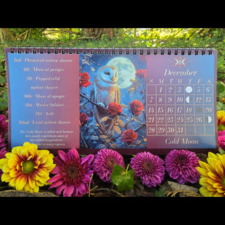 2025 Metaphysical and Moon Phase Altar Calendar