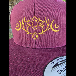 Crystal Lotus Snapback