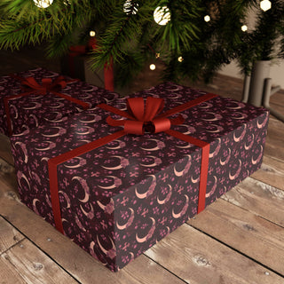 Rose Gold Celestial Wrapping Paper