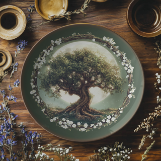 Great Oak Dinner Plate